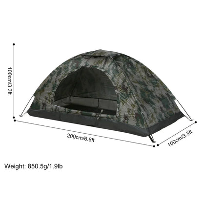 Ultraleichte UV-beschermende campingtent voor strand en natuur