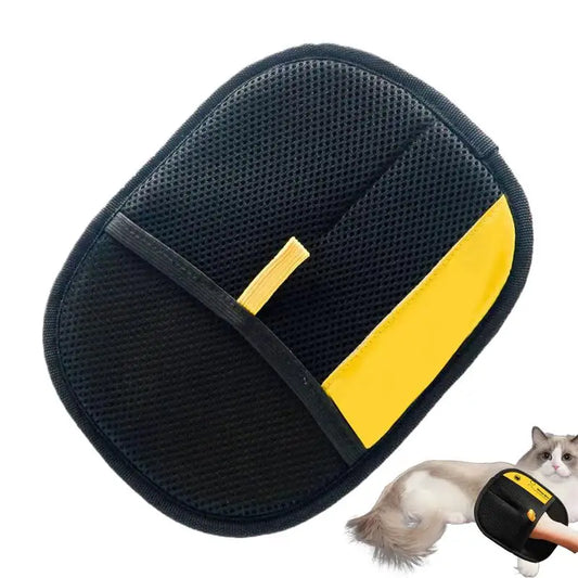 PurrBrush Verzorgingshandschoen – Haarvrije Huisdierverzorging en Massagemoment