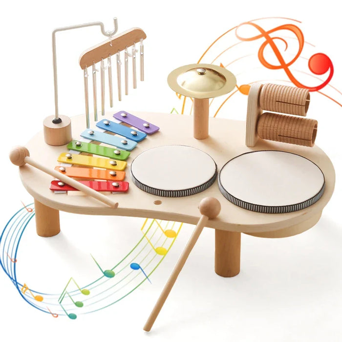 Muziekstation voor Kinderen – Educatief Speelgoed met Geluid & Licht (18m+)