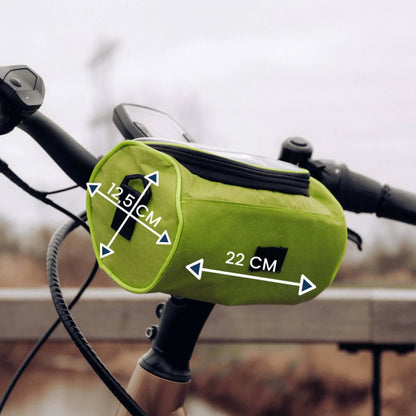 Waterdichte Fietstas Met Telefoonvenster – Verstelbare Stuur Tas
