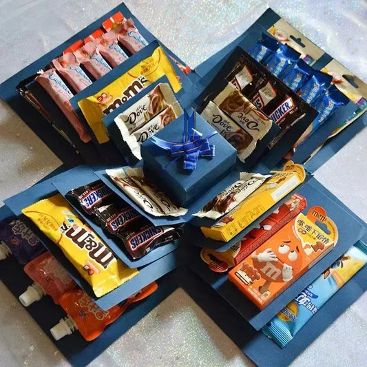 Luxe Verrassings Cadeaubox met Snoep en Chocolade – Origineel Geschenk