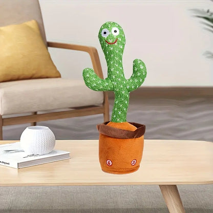 Dansende Cactus met Geluidsfunctie, Ledverlichting en Opnamefunctie