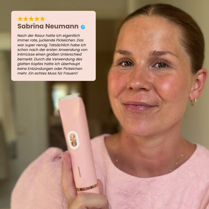 GladZacht Dames Scheerapparaat Waterdicht en Oplaadbaar