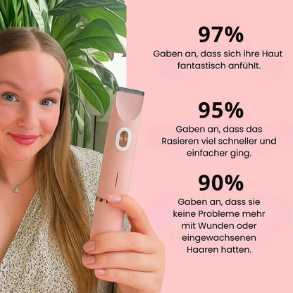 GladZacht Dames Scheerapparaat Waterdicht en Oplaadbaar