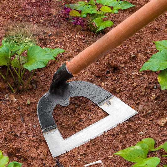 TerraFork Handgesmede Tuinvork voor Onkruid en Grondbewerking
