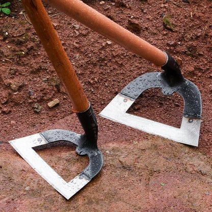 TerraFork Handgesmede Tuinvork voor Onkruid en Grondbewerking