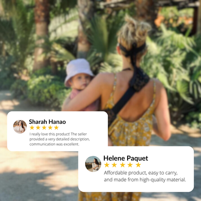 EasyNest Heupdrager – Comfortabele Opvouwbare Baby Draagzak voor Onderweg