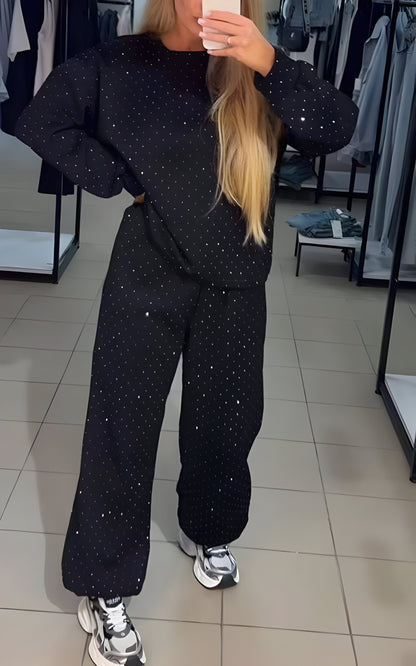 Elegante Diamant Loungewear Set - Comfortabel en Stijlvol