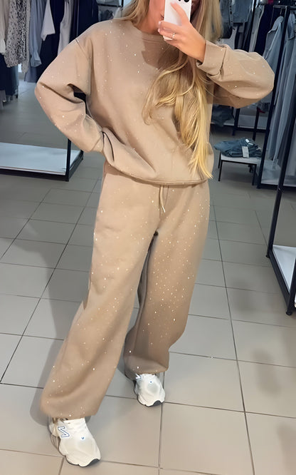 Elegante Diamant Loungewear Set - Comfortabel en Stijlvol