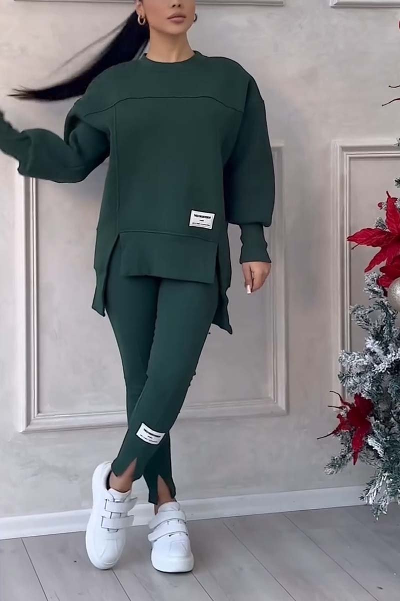 Dames Comfortline Trainingspak Set – Oversized, Trendy en Zacht