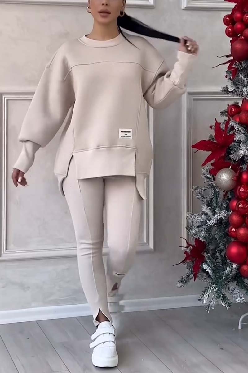 Dames Comfortline Trainingspak Set – Oversized, Trendy en Zacht
