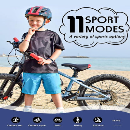 Kinder Activiteitstracker Horloge – Slimme Fitness Smartwatch met GPS en Hartslagmeter