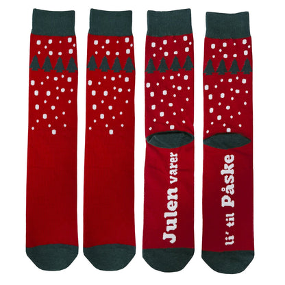 Feestelijke Sokkenset met Kerstmotieven - 5 paar in verschillende designs