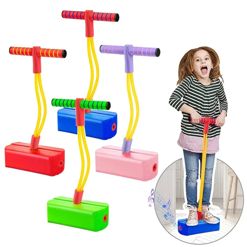 Springplezier BalansHopper – Veilige Foam Pogo-stok voor Kinderen