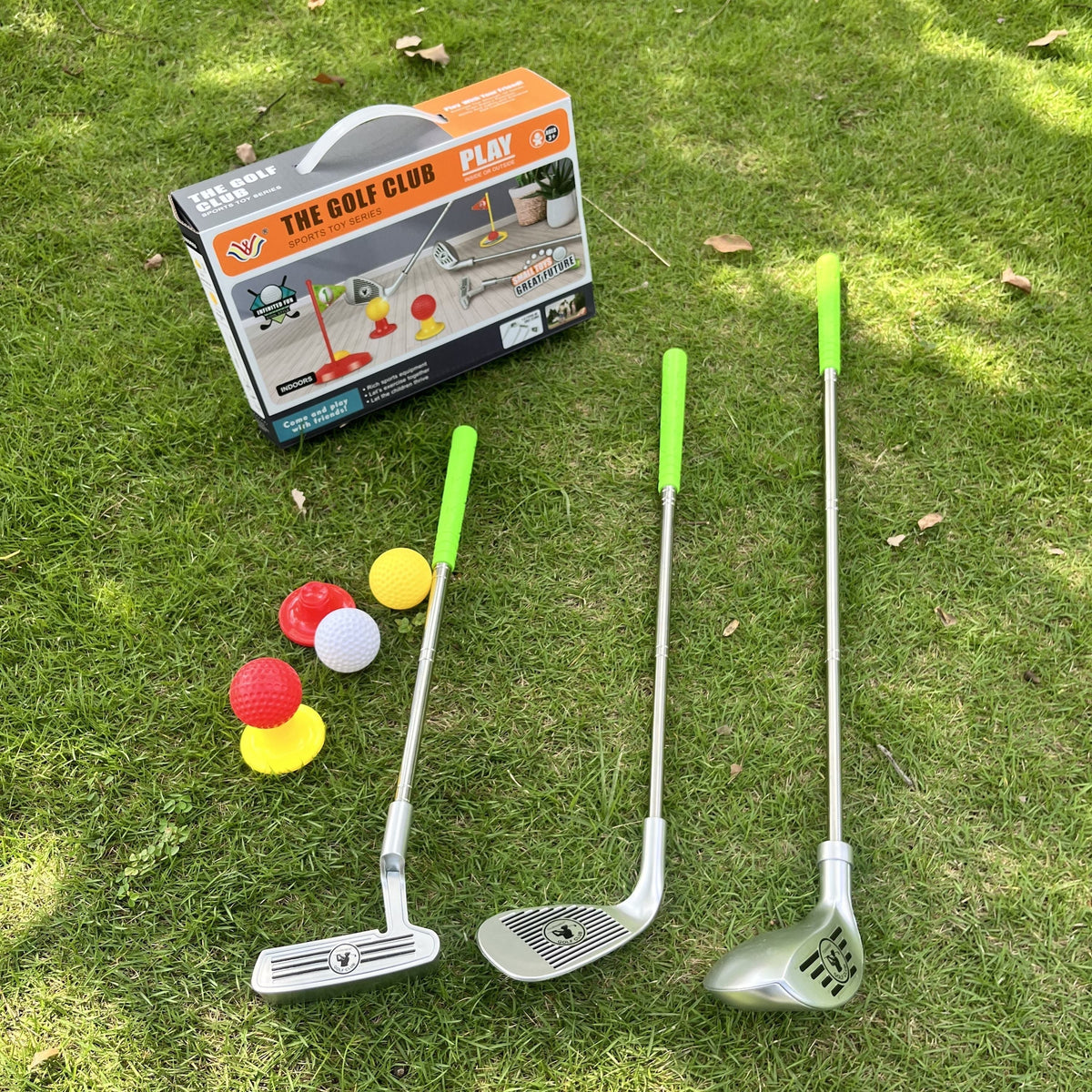 Verstelbare Kindergolfset met Doelen - Voor Kinderen van 3 tot 8 Jaar