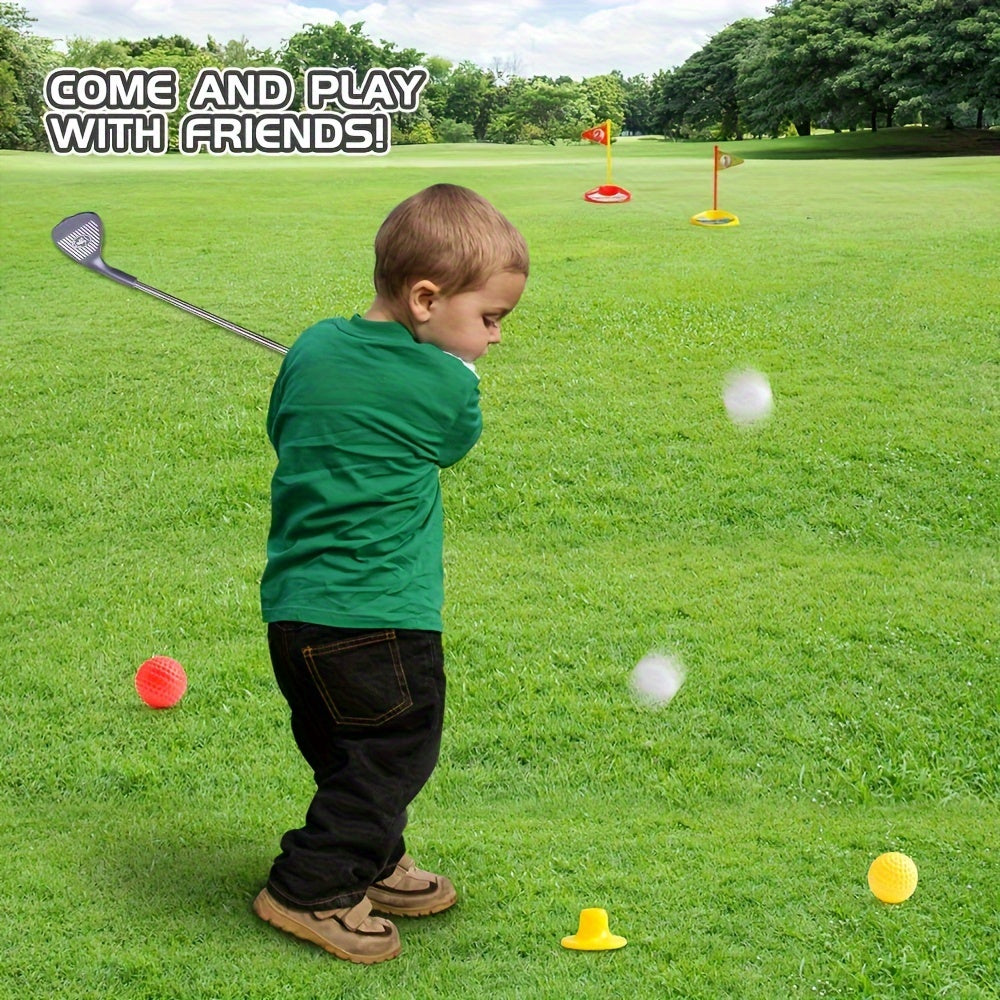 Verstelbare Kindergolfset met Doelen - Voor Kinderen van 3 tot 8 Jaar