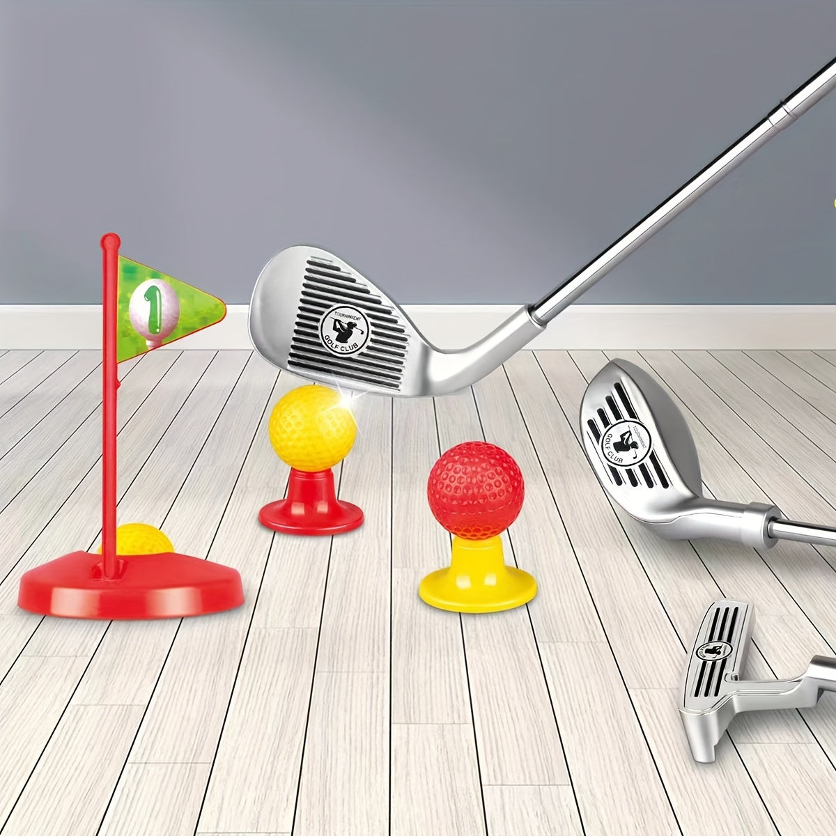 Verstelbare Kindergolfset met Doelen - Voor Kinderen van 3 tot 8 Jaar