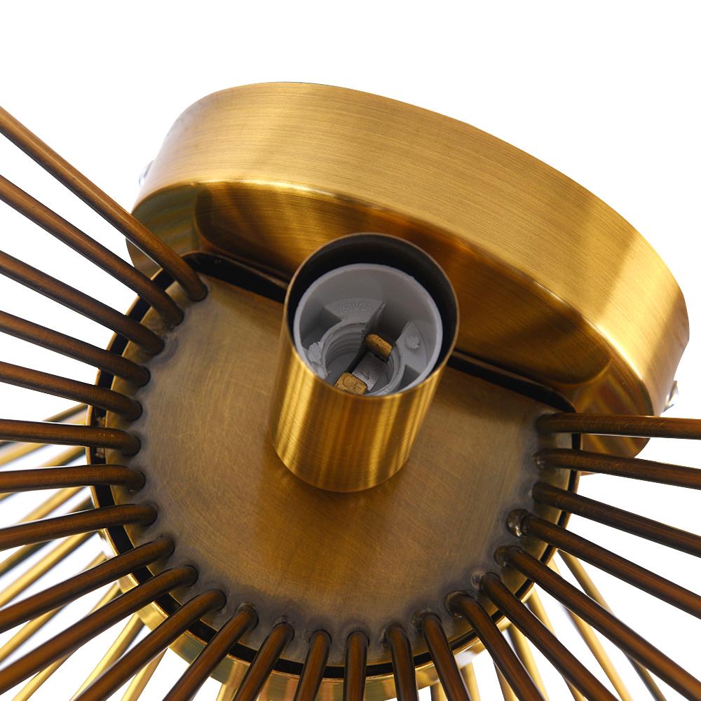 Messing Stervormige Wandlamp met Sculpturaal Stralend Ontwerp