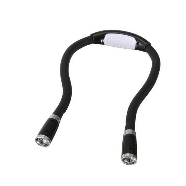 FlexiGlow Neklamp – Draagbare LED Verlichting voor Handwerken & Lezen