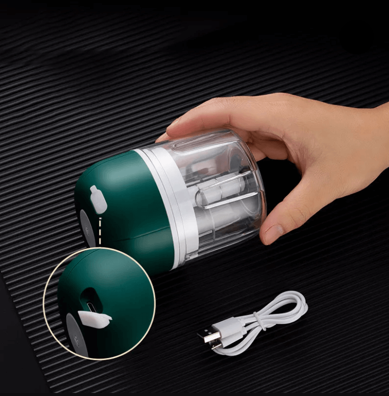 ChopEase Elektrische Knoflookpers – USB-oplaadbaar – Compact & Krachtig – 250ml