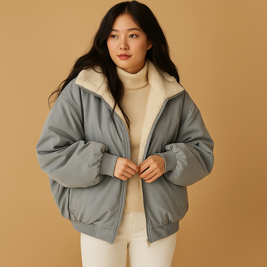 Yarice Korte Winterjas met Capuchon – Warm en Elegant