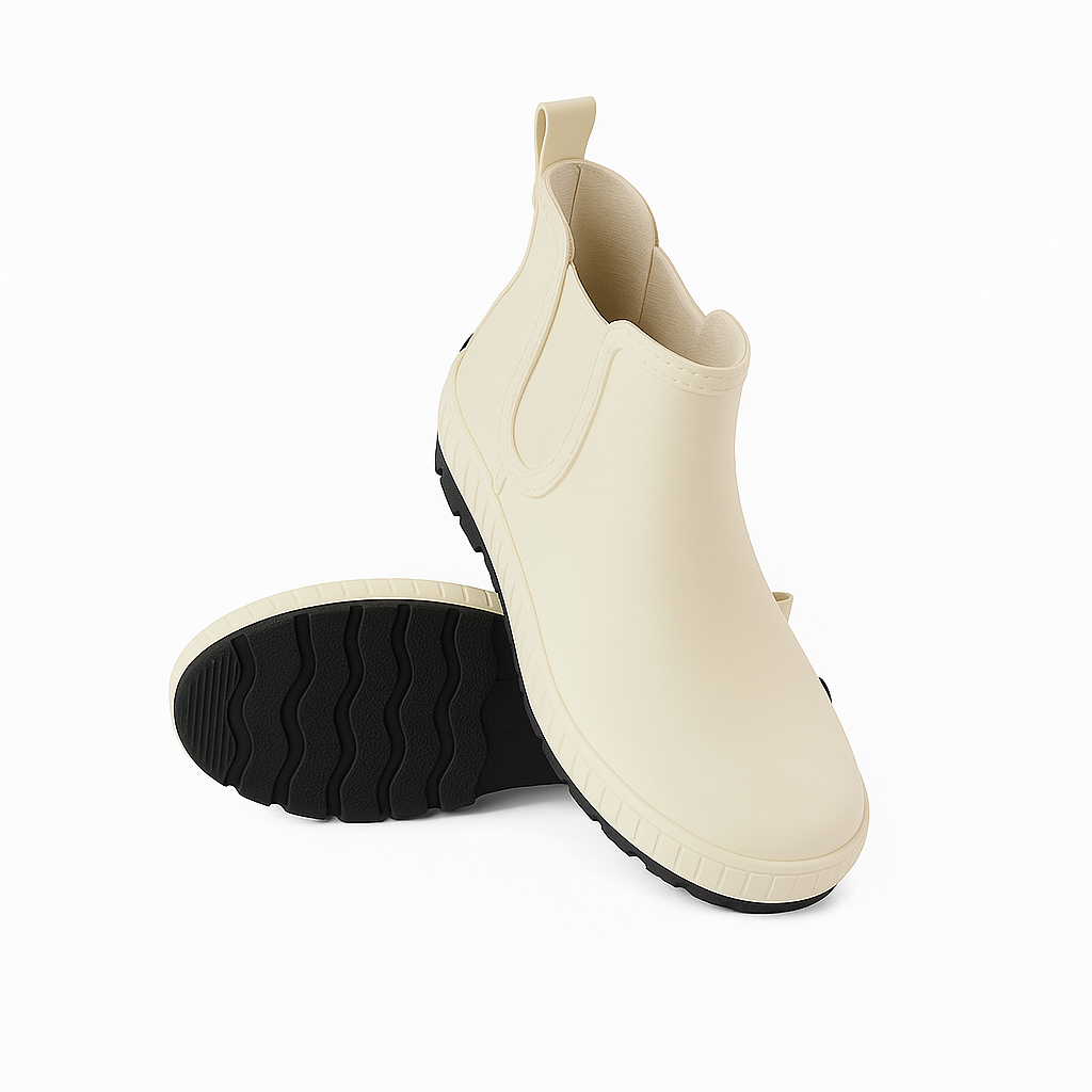 Korte Regenlaars Dames – Waterdicht en Antislip