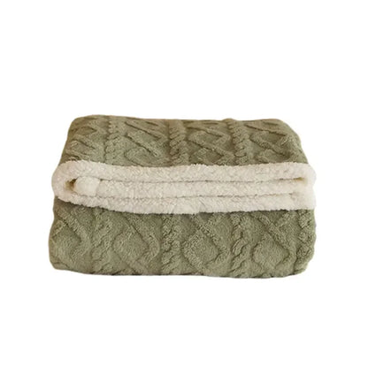 Dikke lamswollen deken voor de winter - WarmWool