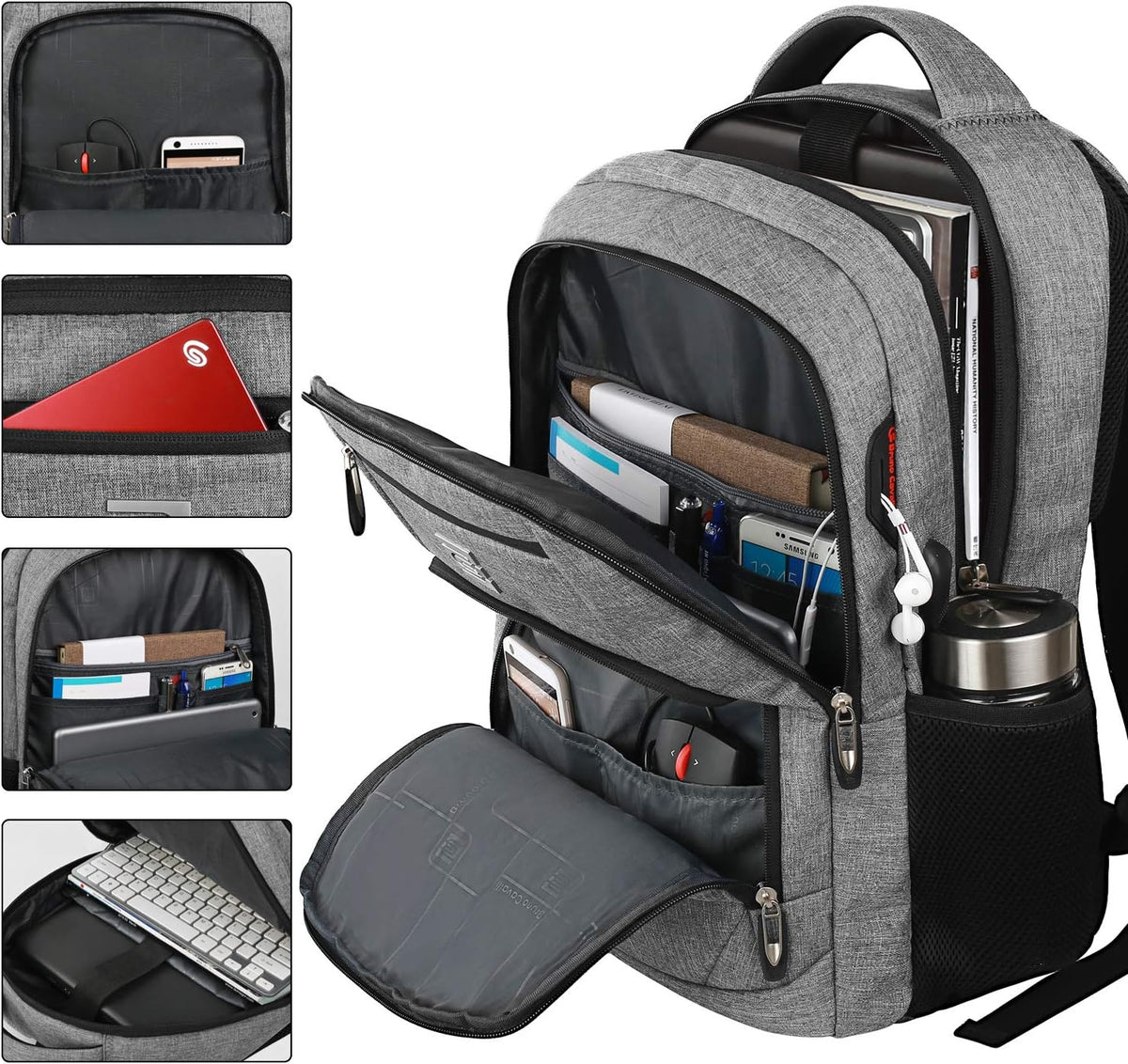 Slimme Anti-Diefstal Laptop Rugzak met USB Oplaadpoort