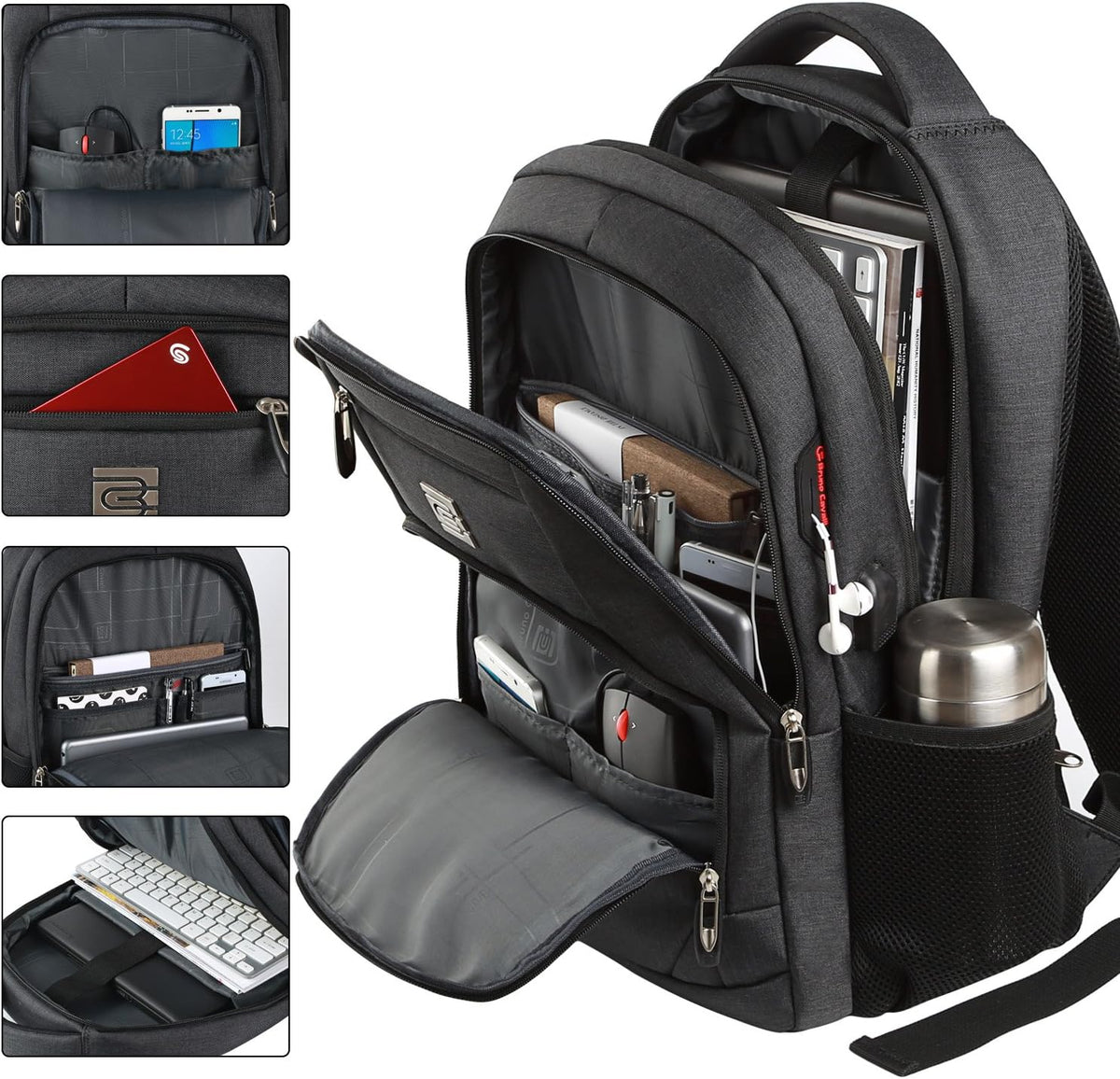 Slimme Anti-Diefstal Laptop Rugzak met USB Oplaadpoort