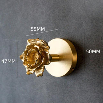 Gouden Messing Muurhaken – Handgemaakte Dierenontwerpen voor Stijlvolle Wanddecoratie