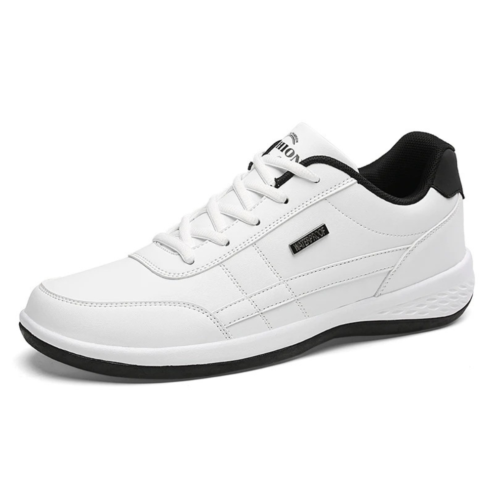Orthopedische Leren Herenschoenen met Antislipzool – De ComfortStap Veterschoen