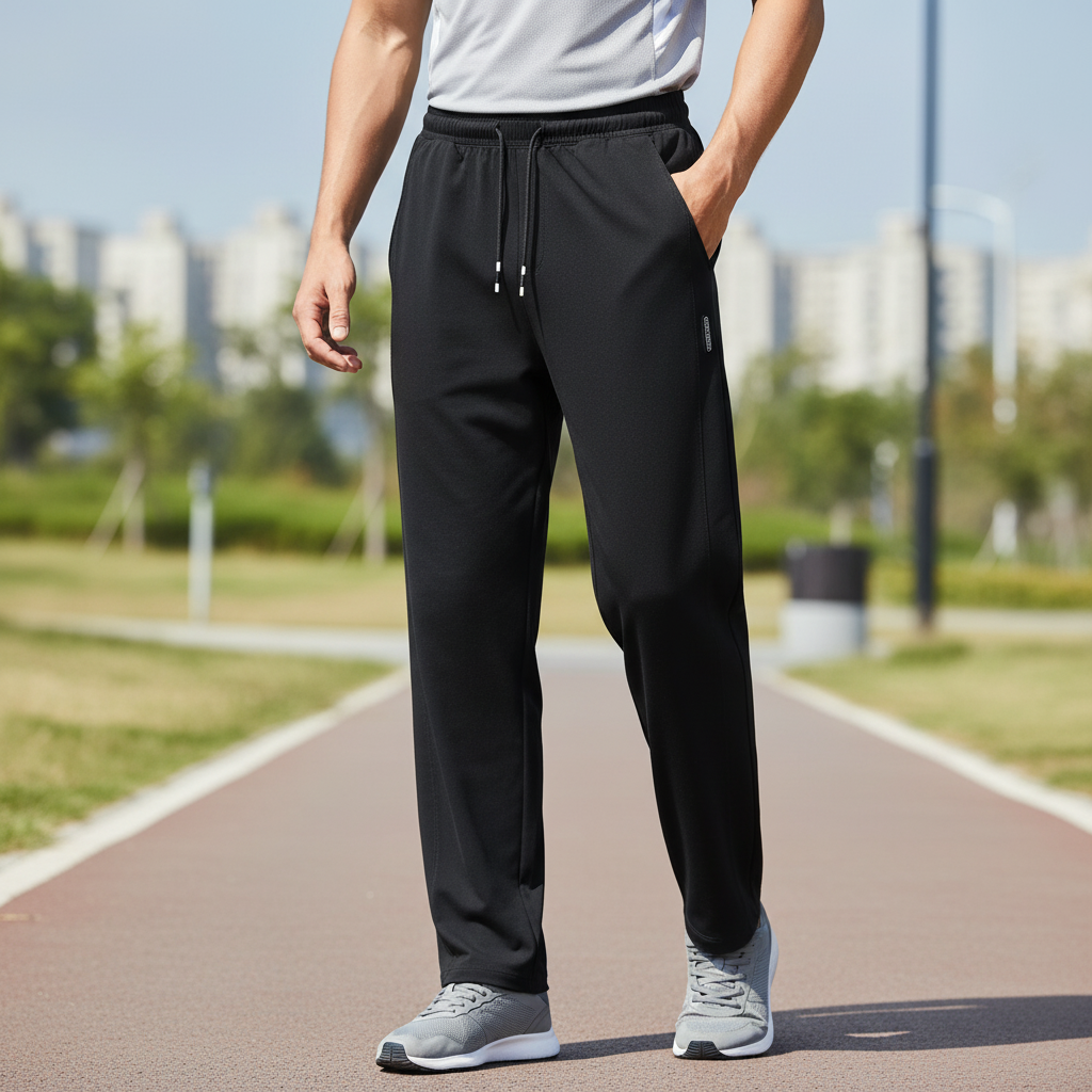 Ademende sportbroek voor hardlopen - lichtgewicht en sneldrogend