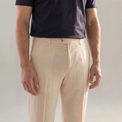 Linnen zomerbroek heren - casual en formeel