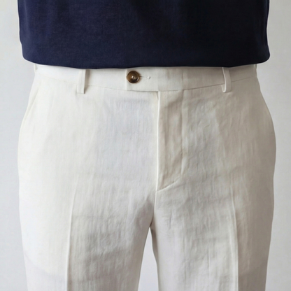 Linnen zomerbroek heren - casual en formeel