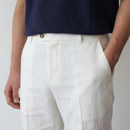 Linnen zomerbroek heren - casual en formeel