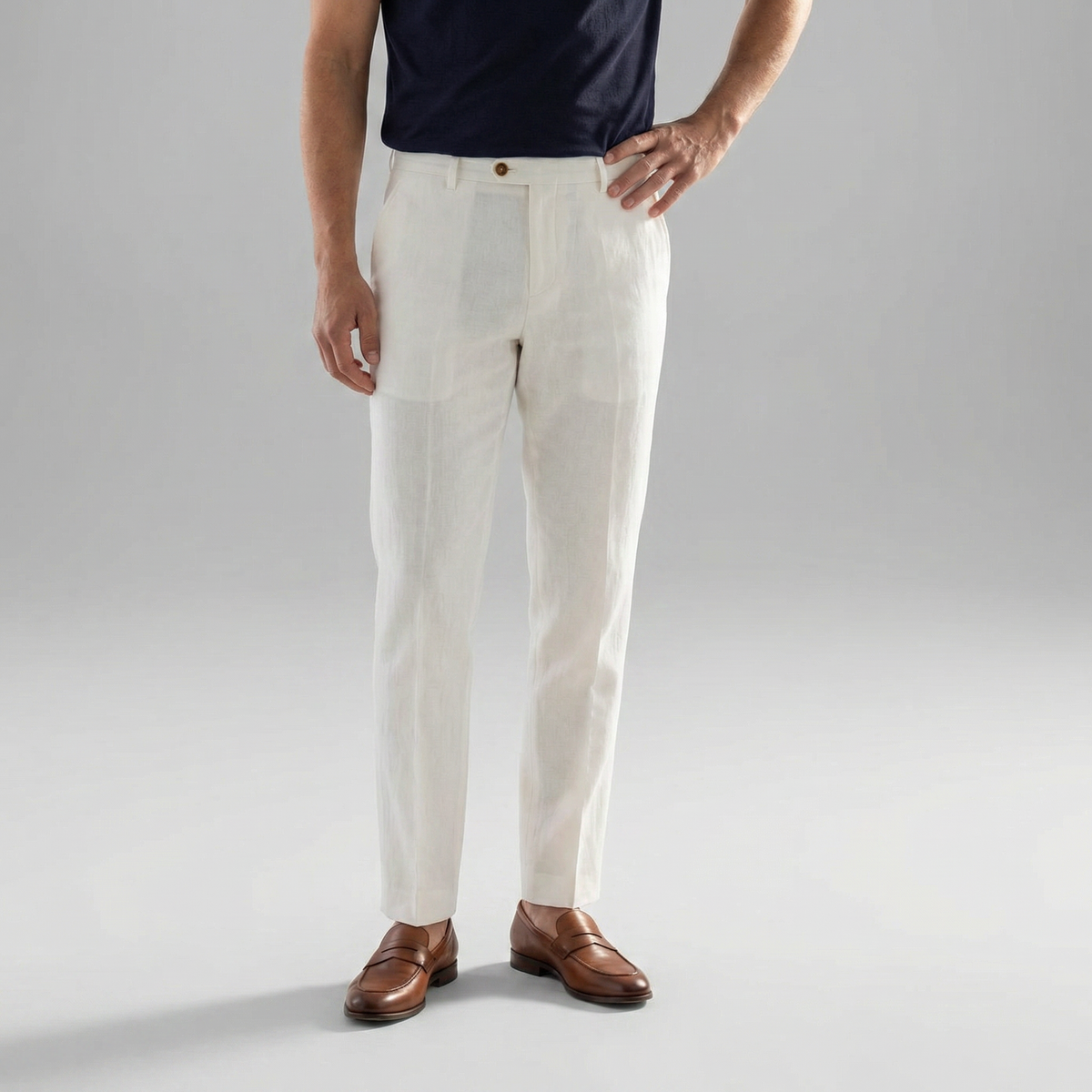 Linnen zomerbroek heren - casual en formeel