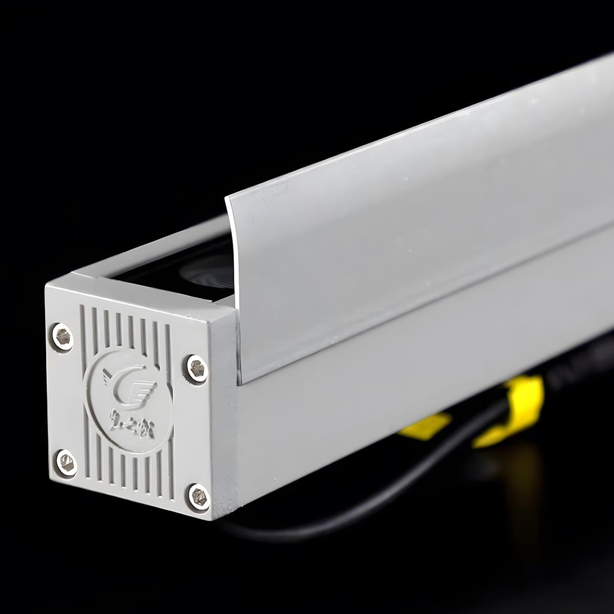 Inbouw LED Wandwasher RGB Dimbaar 100cm Aluminium Waterdicht IP65 24V
