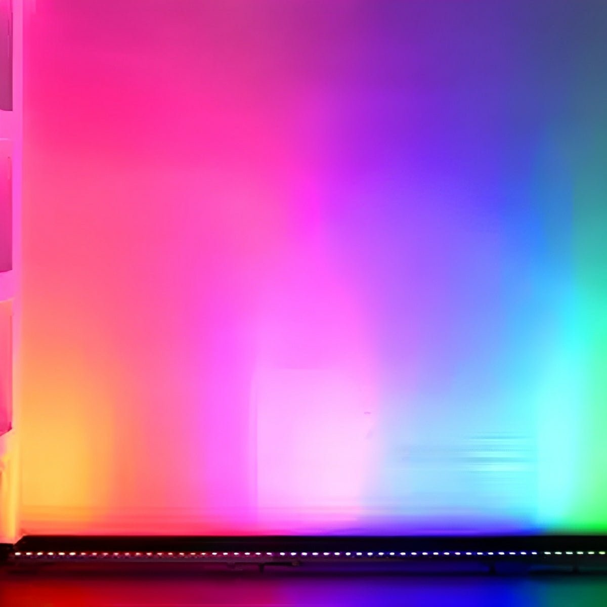 Inbouw LED Wandwasher RGB Dimbaar 100cm Aluminium Waterdicht IP65 24V