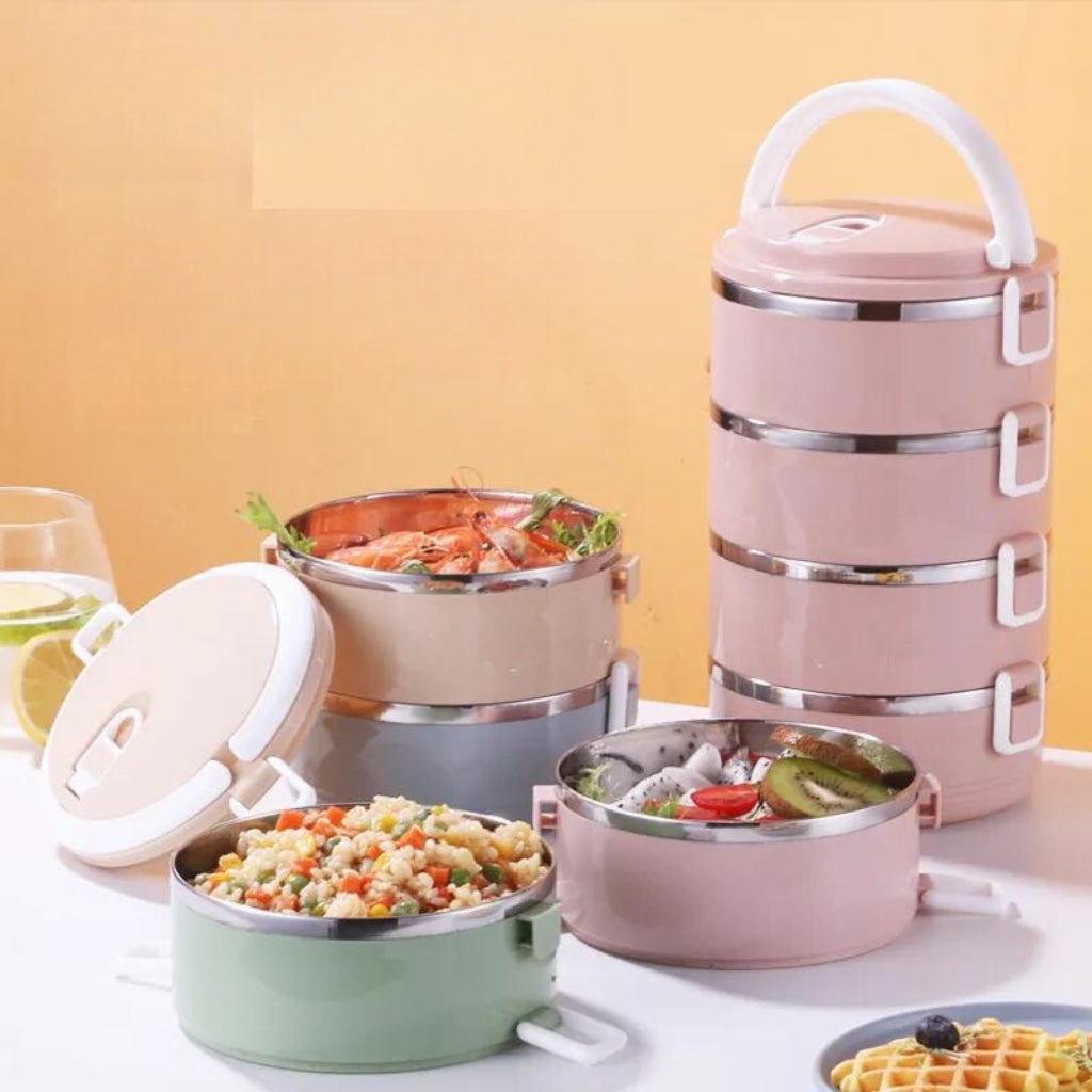 Geïsoleerde Lunchbox | Houdt eten 6 uur warm, lekvrij & ideaal voor werk, school & picknick