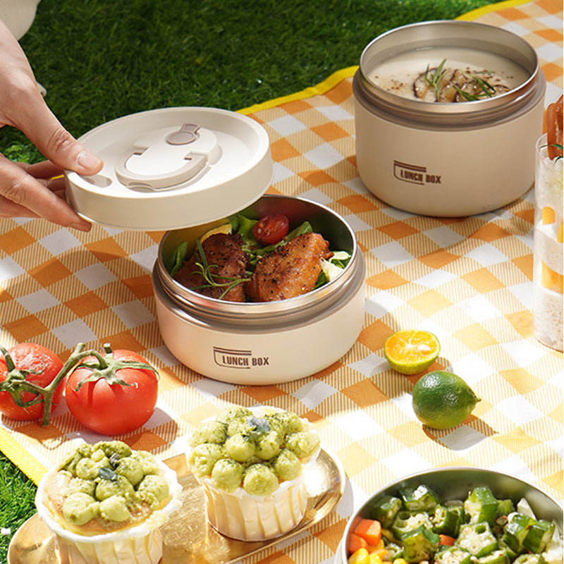 ThermoBox Isolerende Lunchbox – 4 Laags Met Gratis Draagtas