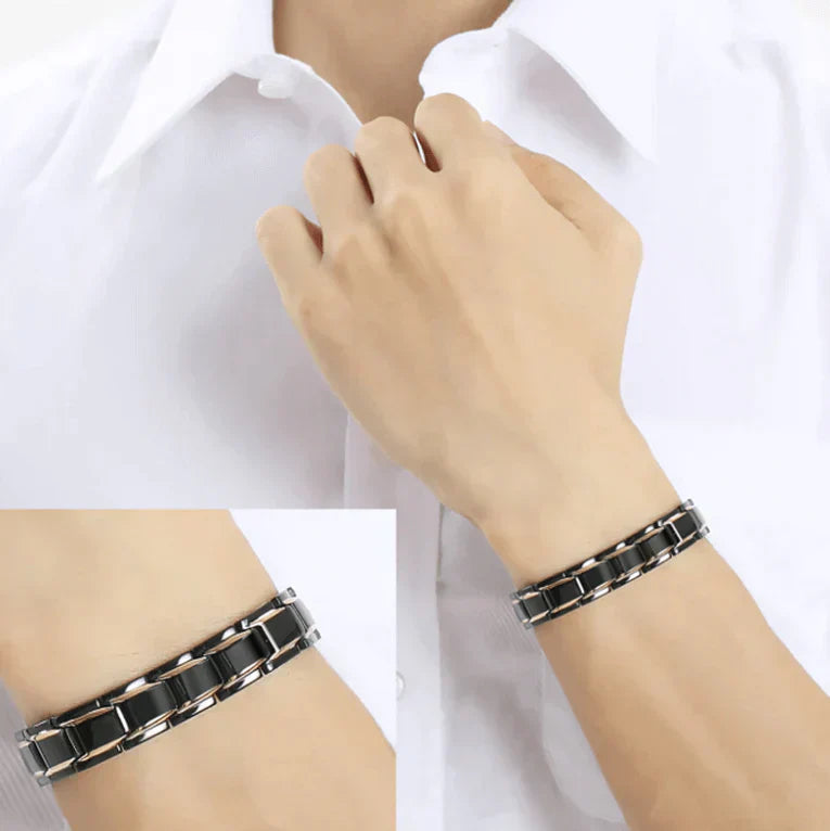 Magnetische Armband voor Dames en Heren – Verstelbaar, Stijlvol en Comfortabel