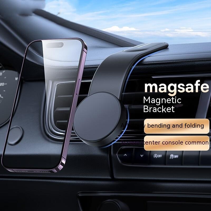 CO2 Buigbare Magnetische Auto Telefoonhouder met Verstelbare Dashboard Bevestiging