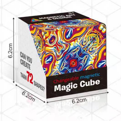 VouwFun Vormkubus – Creatieve 3D-puzzel voor Kinderen en Volwassenen