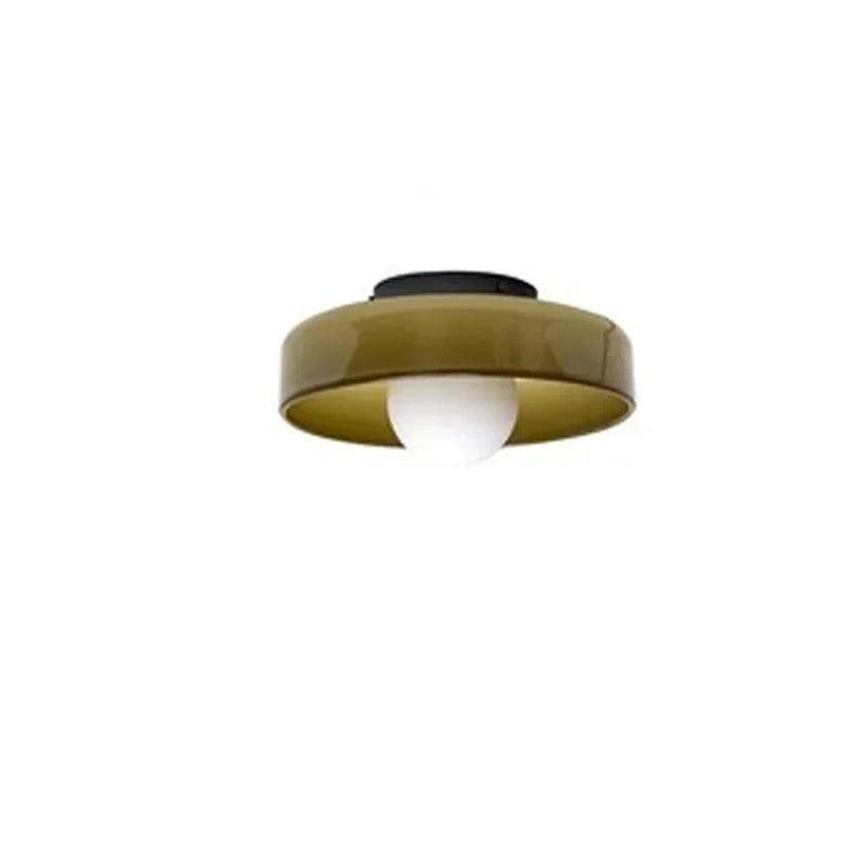 VerreLume Glazen Plafondlamp – Modern Design met Warme Lichtverspreiding