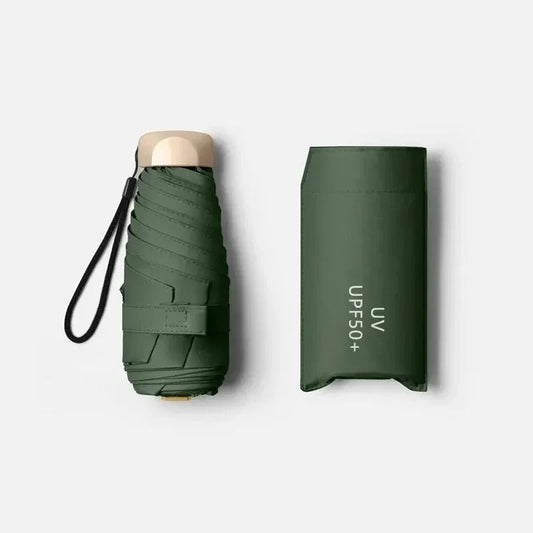 Opvouwbare Mini-Paraplu Solara – Compact, UV-bescherming & Windbestendig