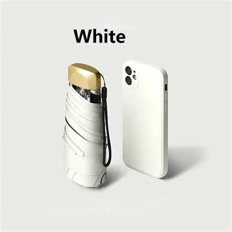Opvouwbare Mini-Paraplu Solara – Compact, UV-bescherming & Windbestendig