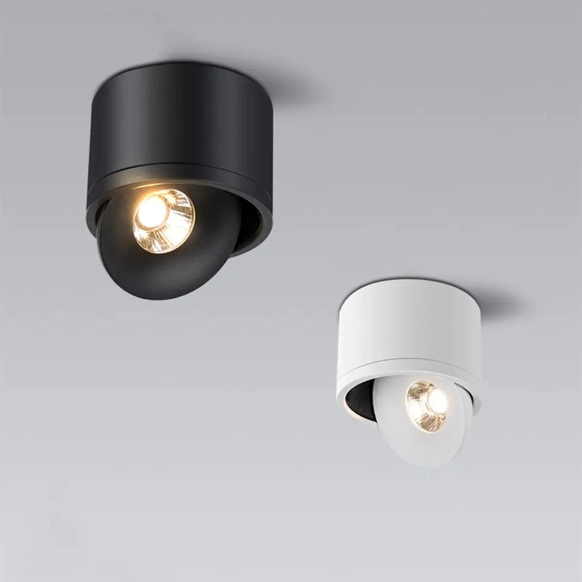 Instelbare LED Opbouwspot - 9W tot 24W, 360° Draaibaar