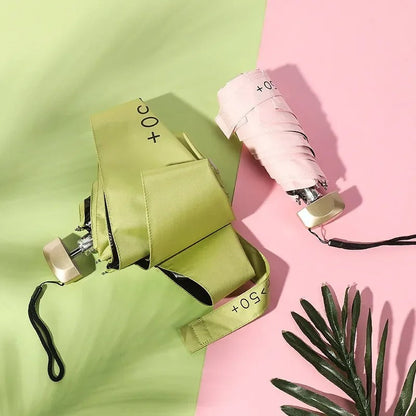 Opvouwbare Mini-Paraplu Solara – Compact, UV-bescherming & Windbestendig