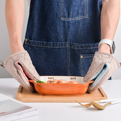 Finley – Hittebestendige siliconen ovenhandschoen in visvorm
