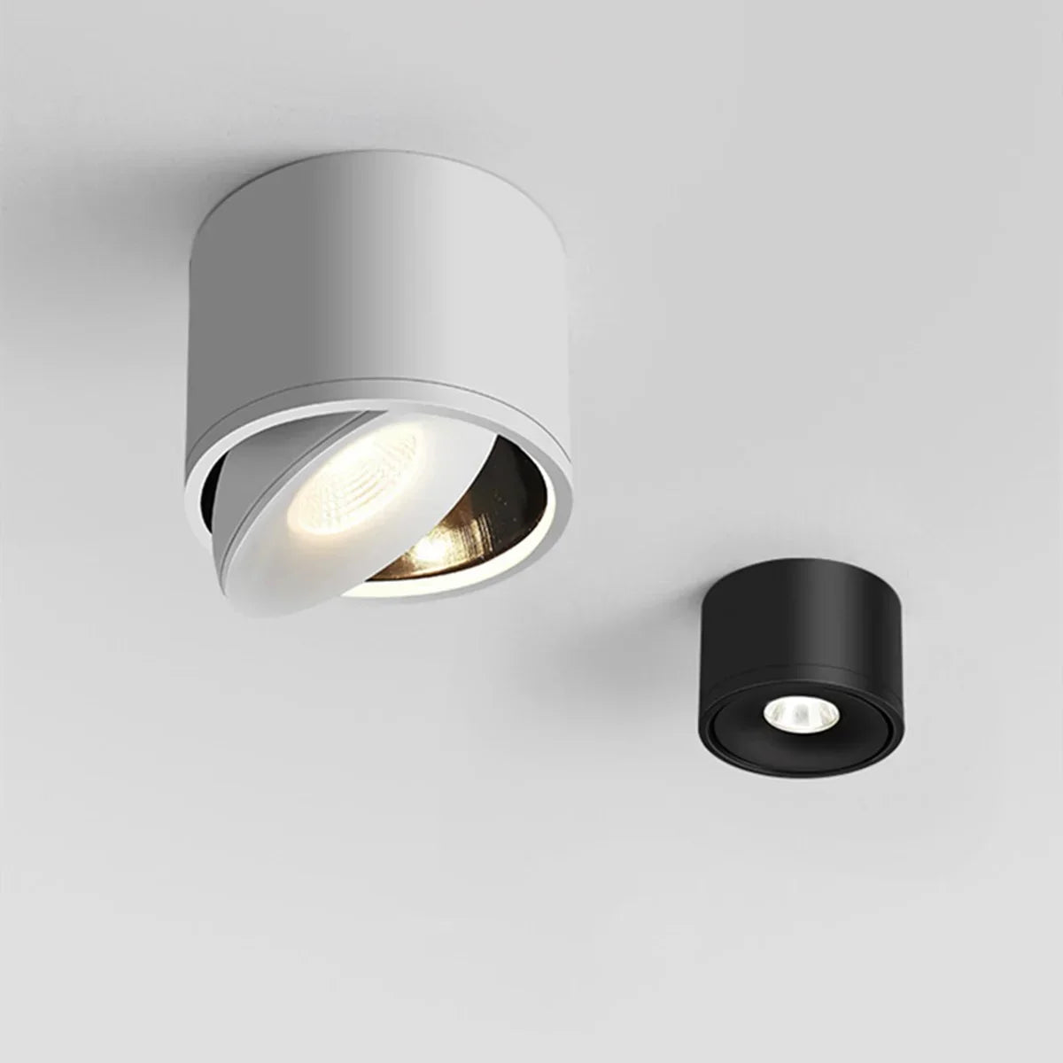Instelbare LED Opbouwspot - 9W tot 24W, 360° Draaibaar